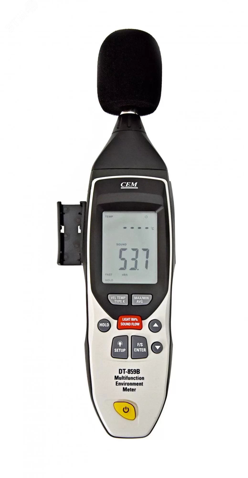 Изображение товара Измеритель многофункциональный цифровой окружающей среды DT-859B (шт)