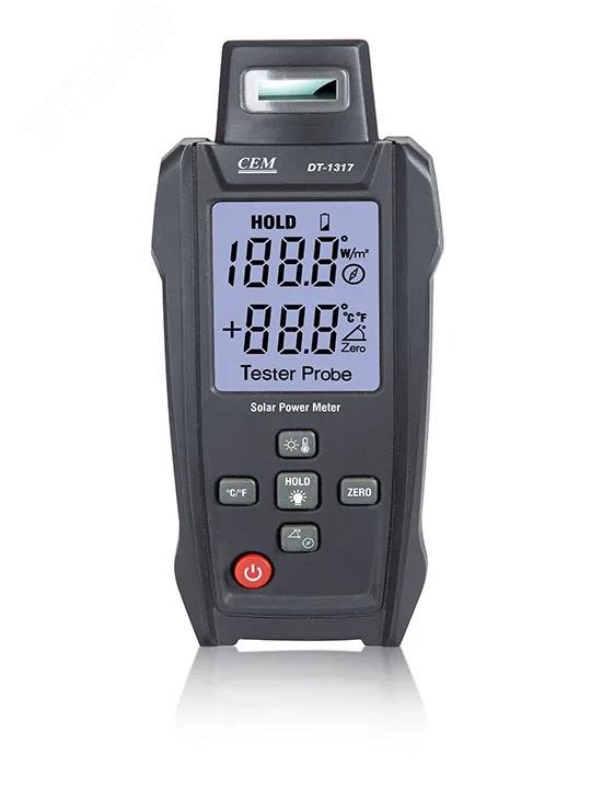 Изображение товара Измеритель интенсивности солнечного излучения DT-1317 (шт)