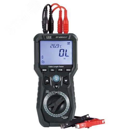 Изображение товара Измеритель длины кабеля DT-6501CLT (шт)