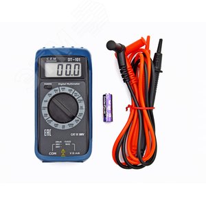 Мультиметр цифровой DT-101 - фото 3