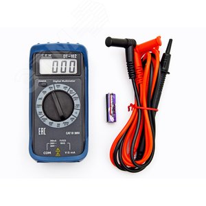 Мультиметр цифровой DT-102 - фото 3