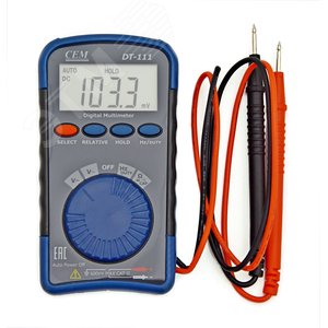 Мультиметр цифровой DT-111 - фото 1