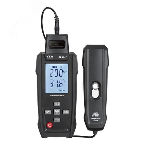 Измеритель интенсивности солнечного излучения DT-1317 - фото 2