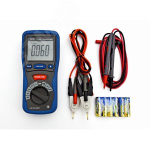 Мультиметр-микроомметр цифровой DT-5302 - фото 4