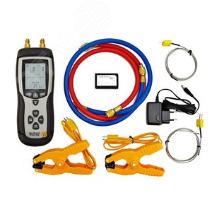 Манометр дифференциальный двухканальный - термометр DT-8921 - фото 4