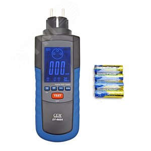 Тестер цифровой электропроводности и заземления DT-9054 - фото 4