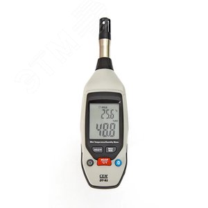 Термометр мини с функцией влагомера DT-91 - фото 1