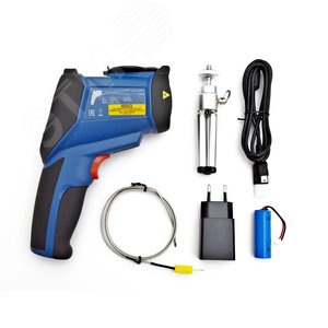 Пирометр профессиональный со встроенной камерой DT-9862 - фото 3