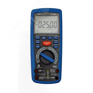 Изображение товара Измеритель сопротивления изоляции с True RMS мультиметром DT-9985 (шт)