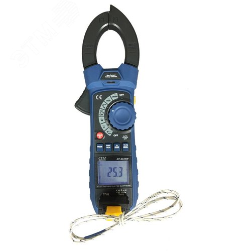 Клещи электроизмерительные DT-3349W - фото 6