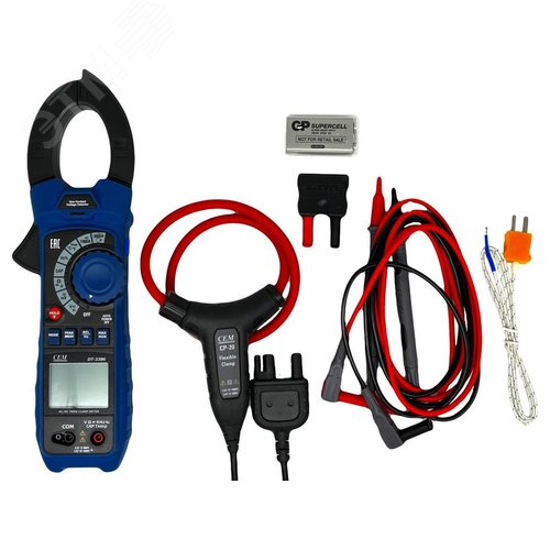 Клещи электроизмерительные DT-3386 - фото 2