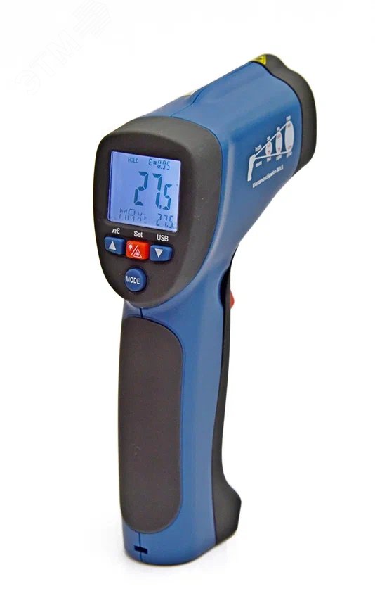 Изображение товара Пирометр DT-8855 инфракрасный с беспроводной передачей данных