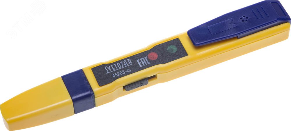 Изображение товара Тестер напряжения 70-250В 145мм — контактный и бесконтактный для электромонтажных работ