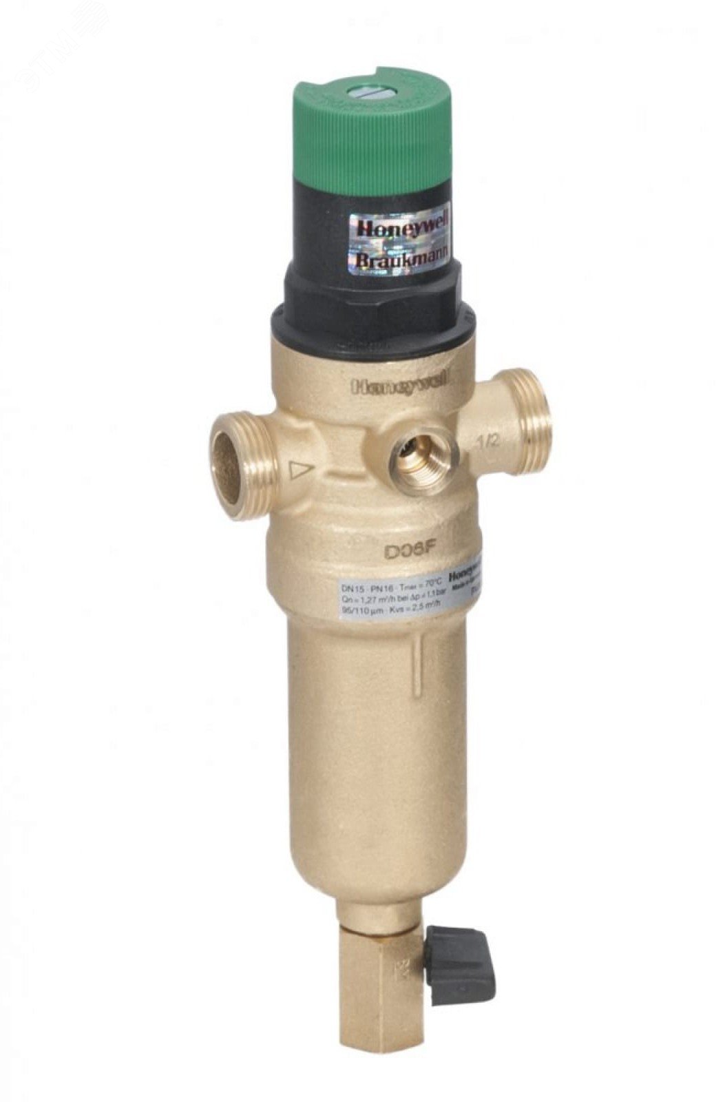 Изображение товара Фильтр промывной комбинированный + клапан понижения давления FK06 1/2'AAМ Германия