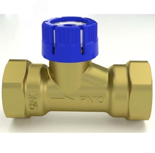 Изображение товара Запорно-балансировочный клапан с низким Kvs1,69 диап. 0,12...1,69м3/ч DN15, PN10 (шт)