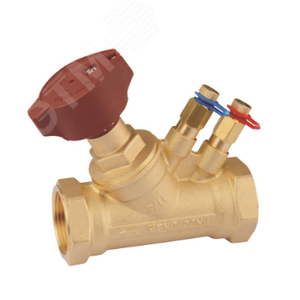 Изображение товара клапан балансировочный ручной xk вр dn15 pn16, kvs 2.52 с изм.нип. тип nb (sbv15hx) (шт)