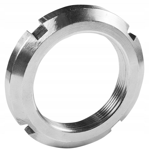 Гайка DIN 981 КМ14 (М70х2) А2 круглая шлицевая    нержавеющая