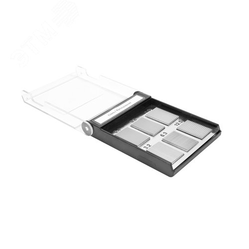 Изображение товара Набор ОШС-ФЦ Ra (12,5,6,3,3,2,1,6,0,8,0,4) сталь (ГРСИ №79229-20) с поверкой ЧК (шт)