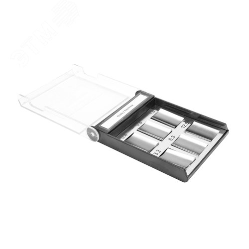 Изображение товара Набор ОШС-Р Ra (12,5,6,3,3,2,1,6,0,8,0,4) сталь (ГРСИ №79229-20) с поверкой ЧК (шт)