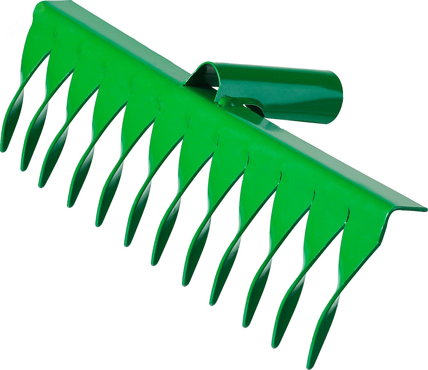 Изображение товара Грабли стальные 312x72 мм 12 витых зубцов без черенка