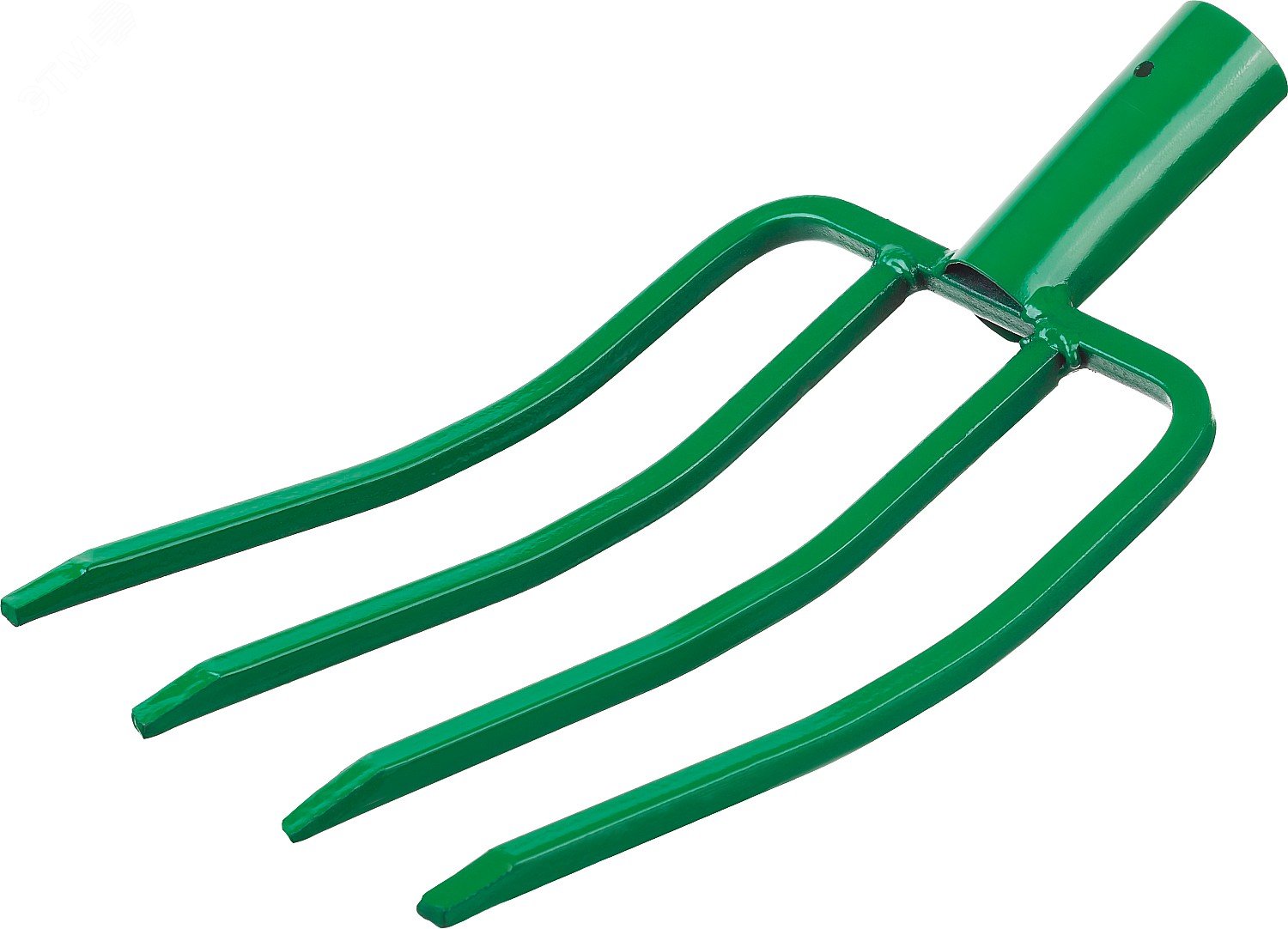 Изображение товара Стальные садовые вилы 185х270 мм квадратные зубья без черенка РОСТОК