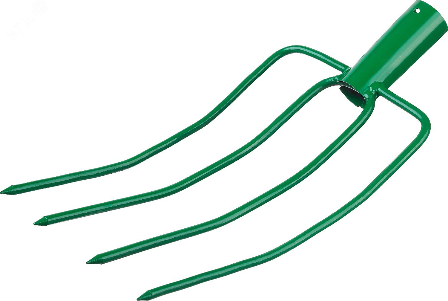 Изображение товара Вилы стальные 205х310 мм с круглыми зубьями без черенка РОСТОК