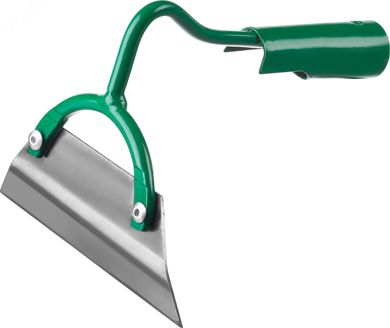 Изображение товара Мотыга 150х50 мм трапециевидный профиль нержавеющая сталь без черенка