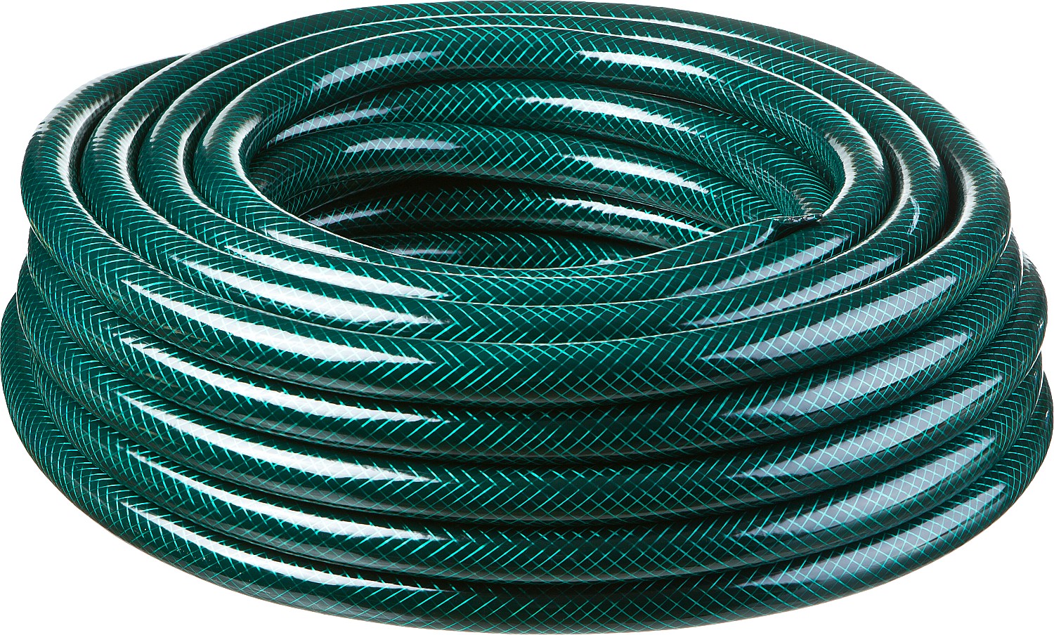 Шланг поливочный 1', 25 м, 8 атм, трёхслойный, армированный