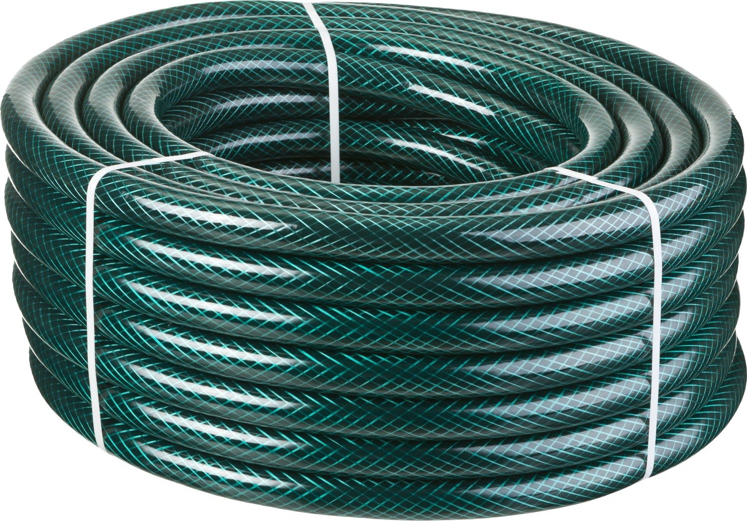 Шланг поливочный 3/4', 25 м, 10 атм, трёхслойный, армированный