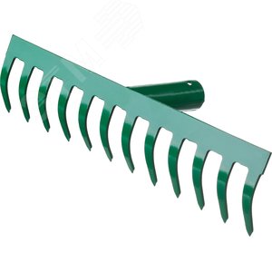 Изображение товара Грабли стальные 312x60 мм, 12 прямых зубцов, без черенка (шт)