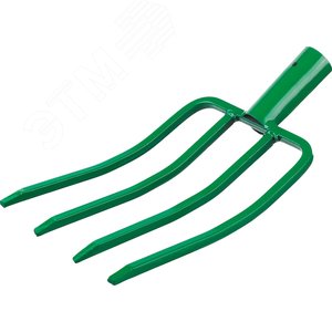 Изображение товара Вилы стальные 185х270 мм с квадратными зубьями, без черенка (шт)