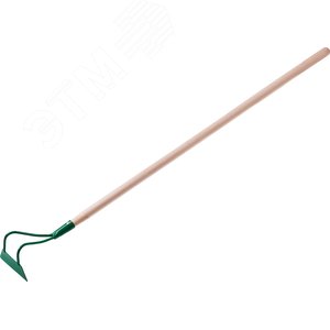 Изображение товара Мотыга 170х45х1380 мм, трапециевидный профиль, нержавеющая сталь,деревянный черенок (шт)