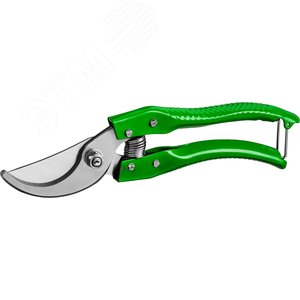 Изображение товара Секатор плоскостной 200 мм, закаленные лезвия, стальные эргономичные рукоятки (шт)