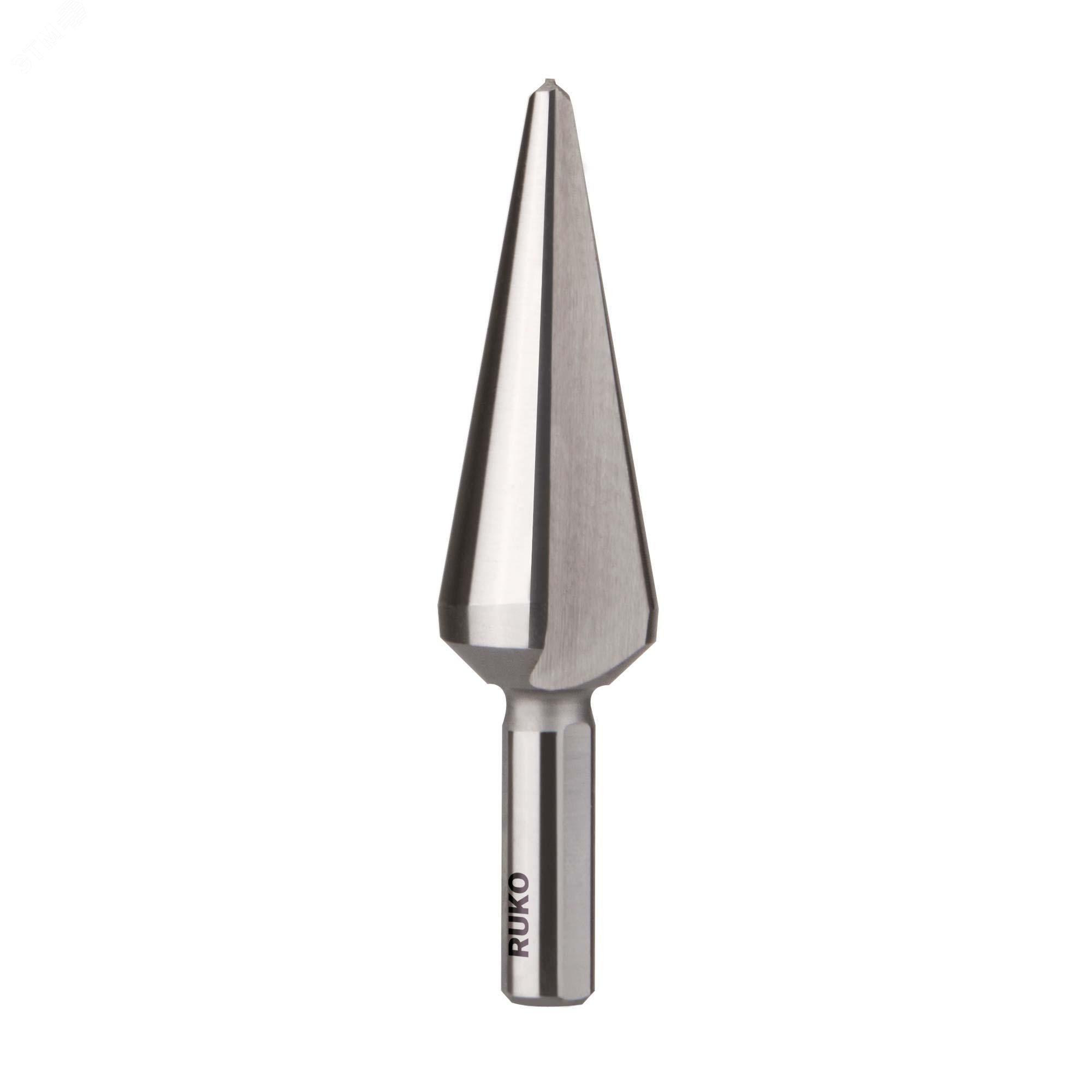 Изображение товара Сверло конусное по металлу 4-20мм HSS-G от RUKO