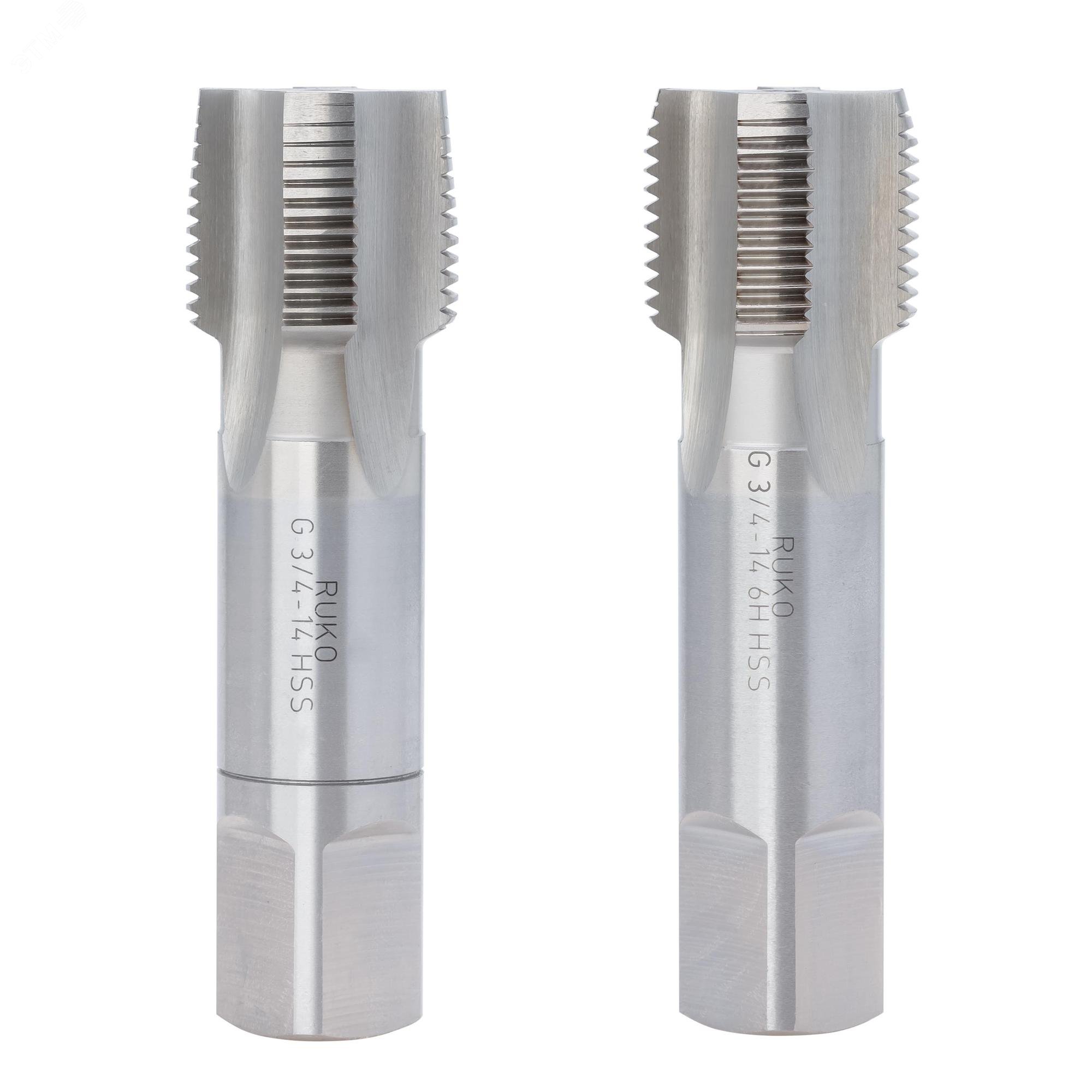 Изображение товара Набор метчиков G 3/4"-14 DIN5157 HSS-G - 2шт