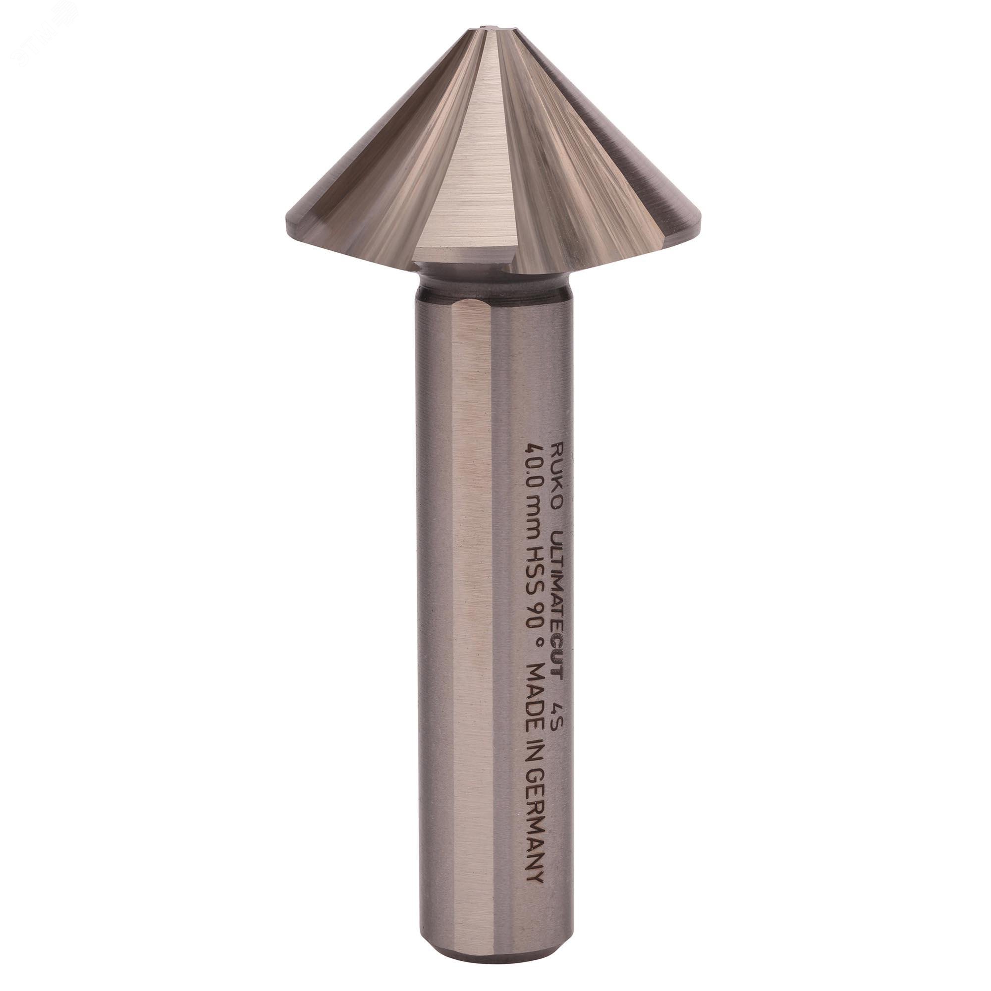 Изображение товара Зенковка по металлу UltimateCut 4S 90° 40,0мм HSS-G 4z (шт)