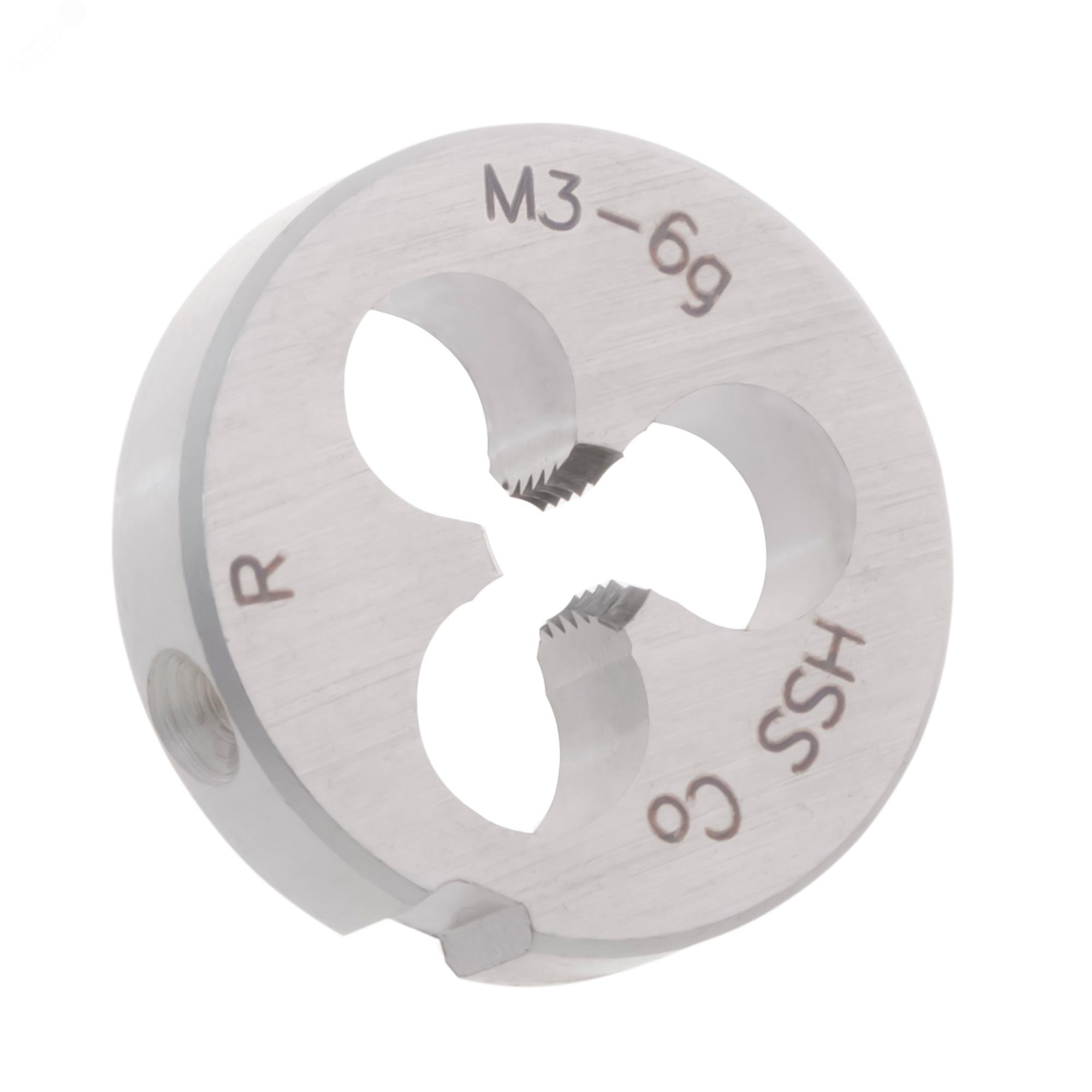 Изображение товара Плашка М3х0,5 HSSE DIN22568 из быстрорежущей стали Германия RUKO