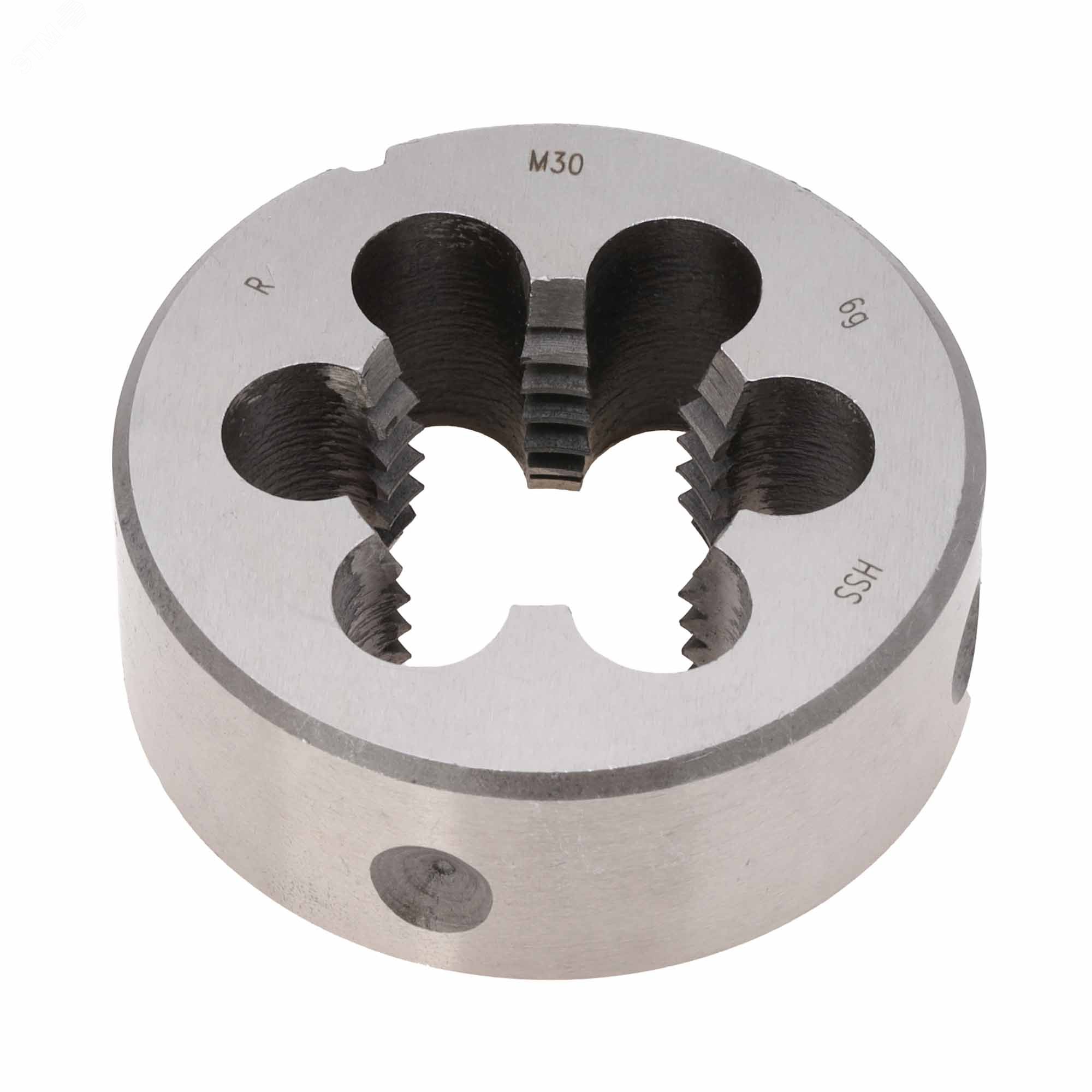 Изображение товара Плашка М30х3,5 HSS DIN22568 6g 65х25мм высококачественный инструмент