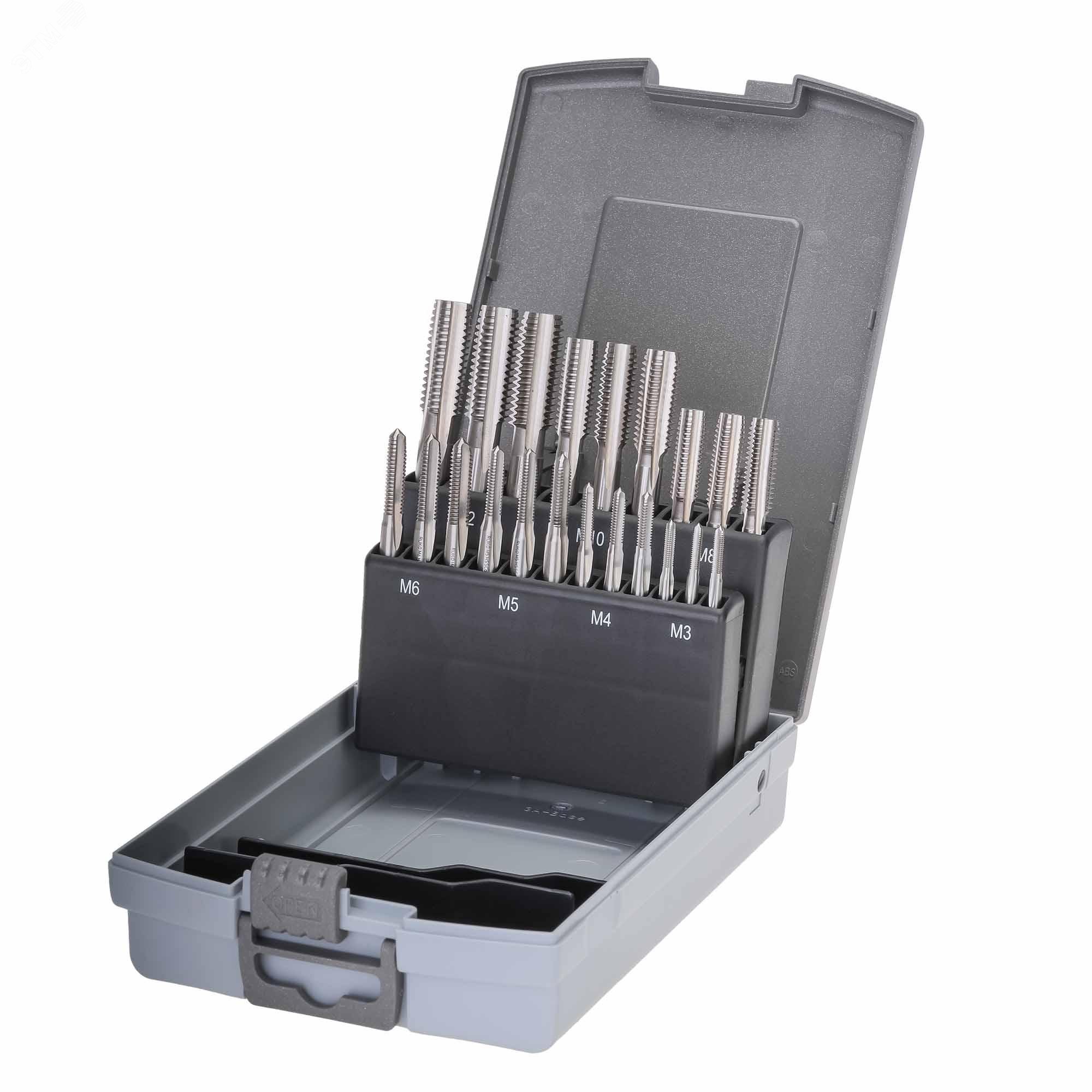 Изображение товара Набор метчиков M3-M12 HSSE DIN352 21пр (набор)