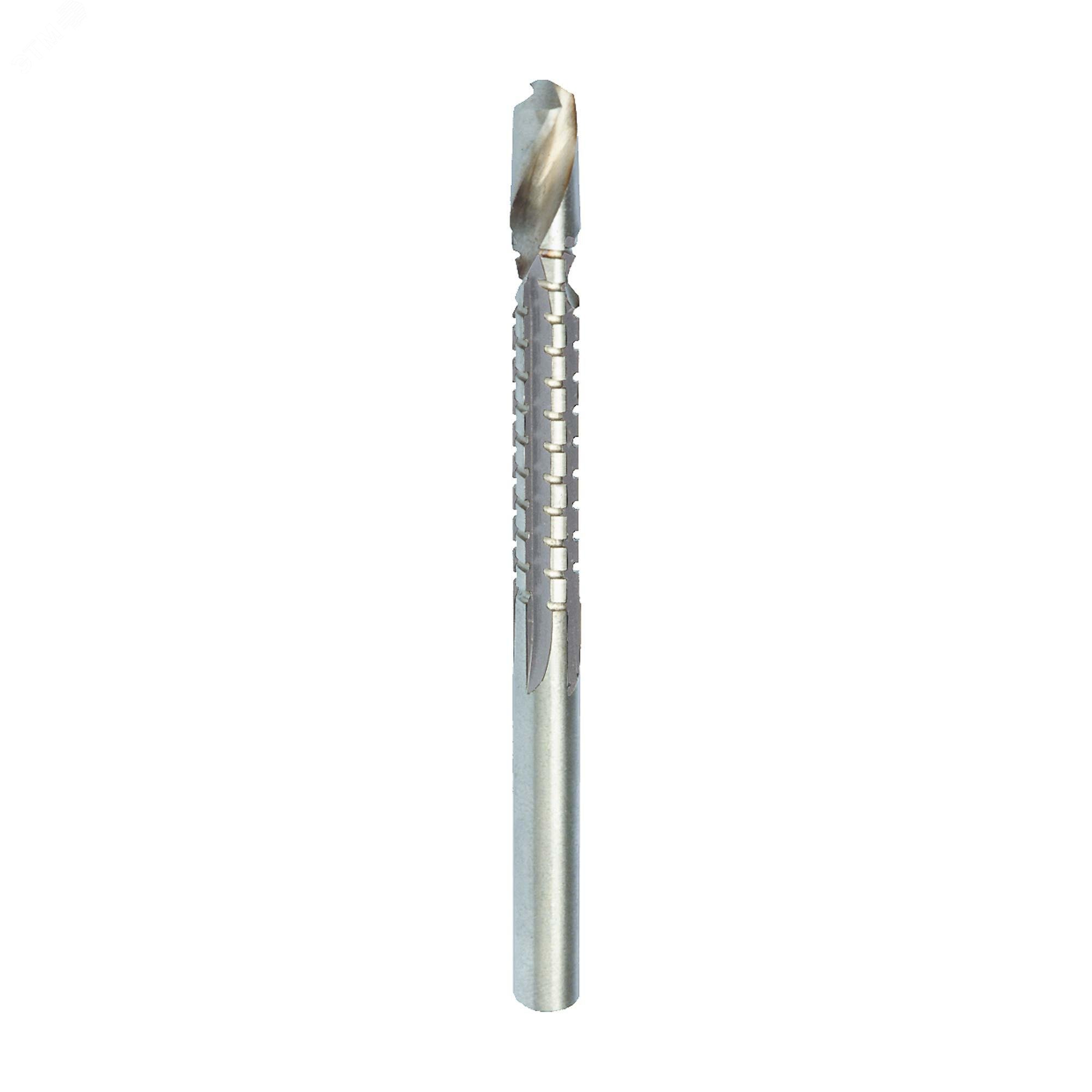Изображение товара Сверло-фреза по металлу 6x90мм HSS-G RUKO 101201 для сверления и фрезерования металлов и пластика