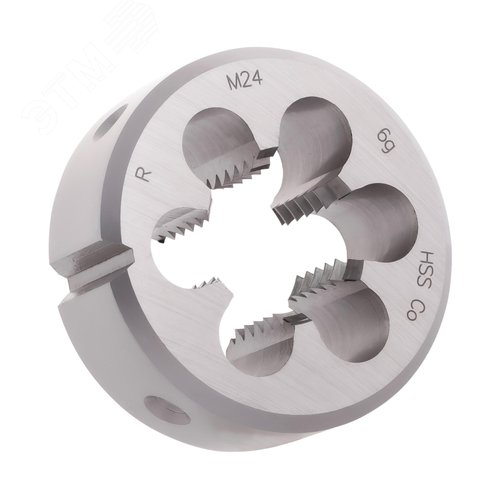 Изображение товара Плашка М24х3,0 HSSE DIN22568 6g 55х22мм (шт)