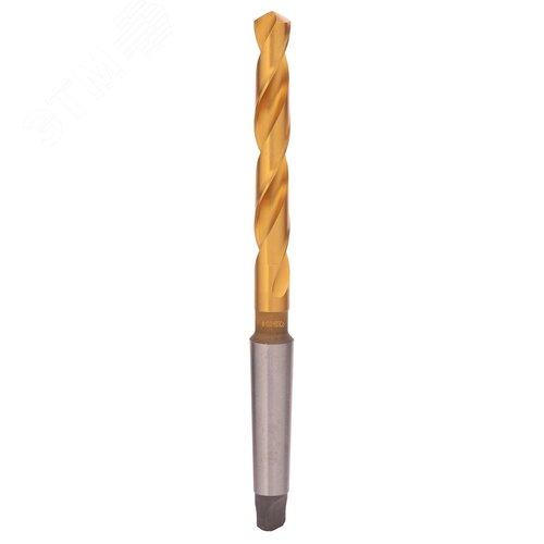 Изображение товара Сверло по металлу 10x168/87мм DIN345 HSSE-Co5 TiN 118° KM1 (шт)