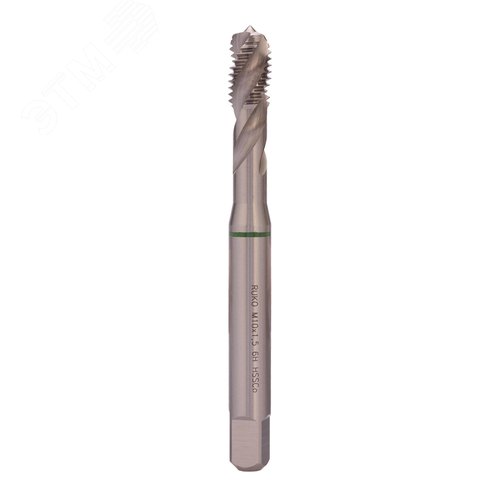 Изображение товара Метчик винтовой машинный М10х1,5мм DIN371 6h HSSE (шт)