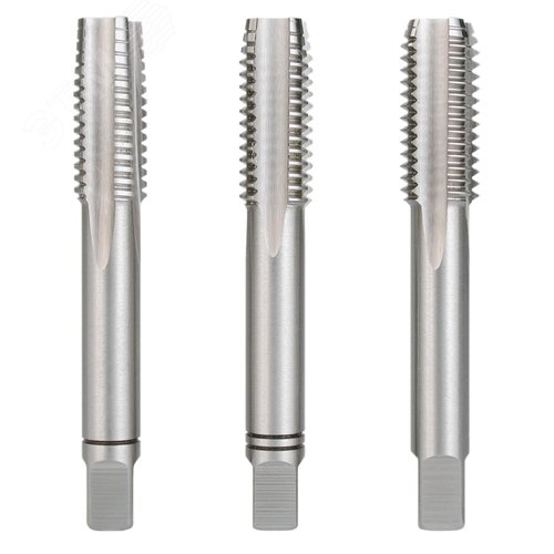 Изображение товара Набор левых метчиков 3шт М12х1,75 DIN352 6h HSS-G (комплект)