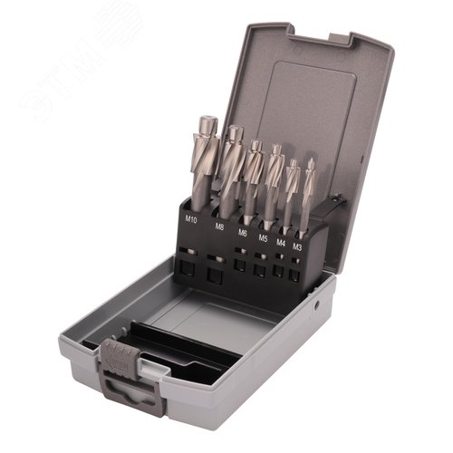 Изображение товара Набор цековок М3-M10 DIN373 HSS 6шт (набор)