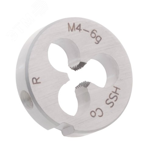 Изображение товара Плашка М4х0,7 HSSE DIN22568 6g 20х5мм (шт)