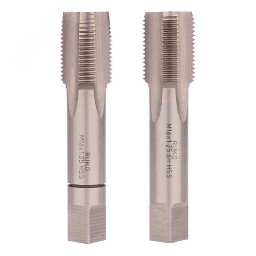 Изображение товара Набор метчиков 2шт М16х1,25 DIN2181 6h HSS-G (комплект)