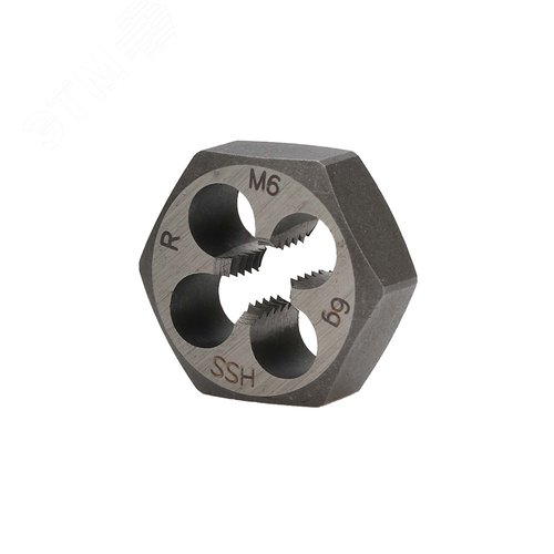 Изображение товара Плашка М6х1,0 HSS DIN 382 6g 18х7мм (шт)