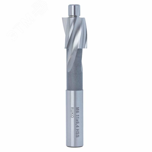 Изображение товара Цековка M6 6,4/11мм DIN373 180° HSS-G (шт)