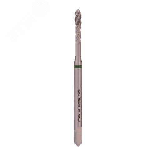 Изображение товара Метчик винтовой машинный М3х0,5мм DIN371 6h HSSE (шт)